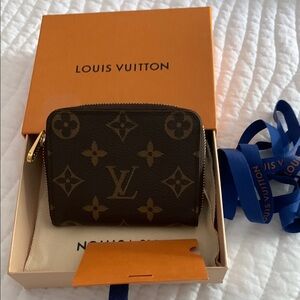 Louis Vuitton Brown Monogram Compact Wallet